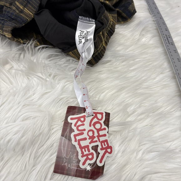 Roller On Roller Bermuda Chic Plaid Preppy Shorts Size s Women W26x23 - Picture 5 of 6